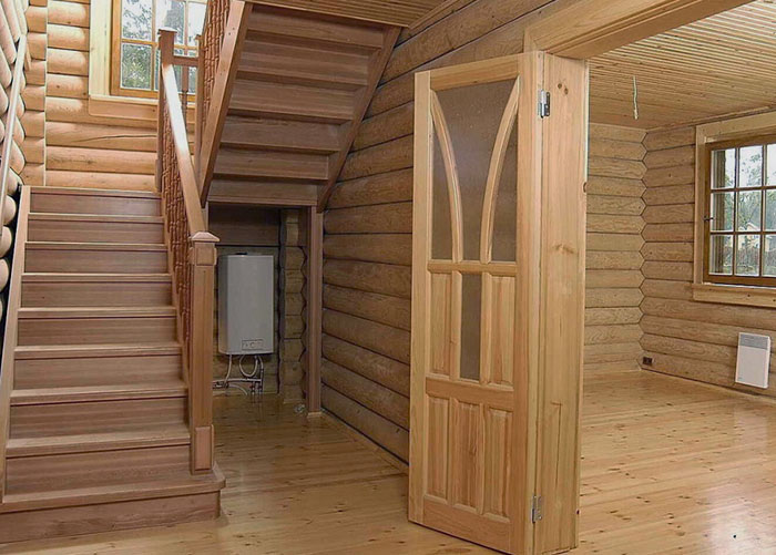 Отделка деревянного дома изнутри